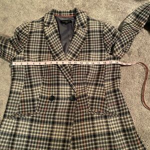 NWT TALBOTS BLAZER 8P plaid